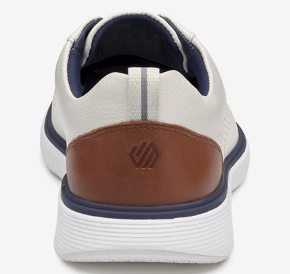 White Waterproof Full-Grain Leather