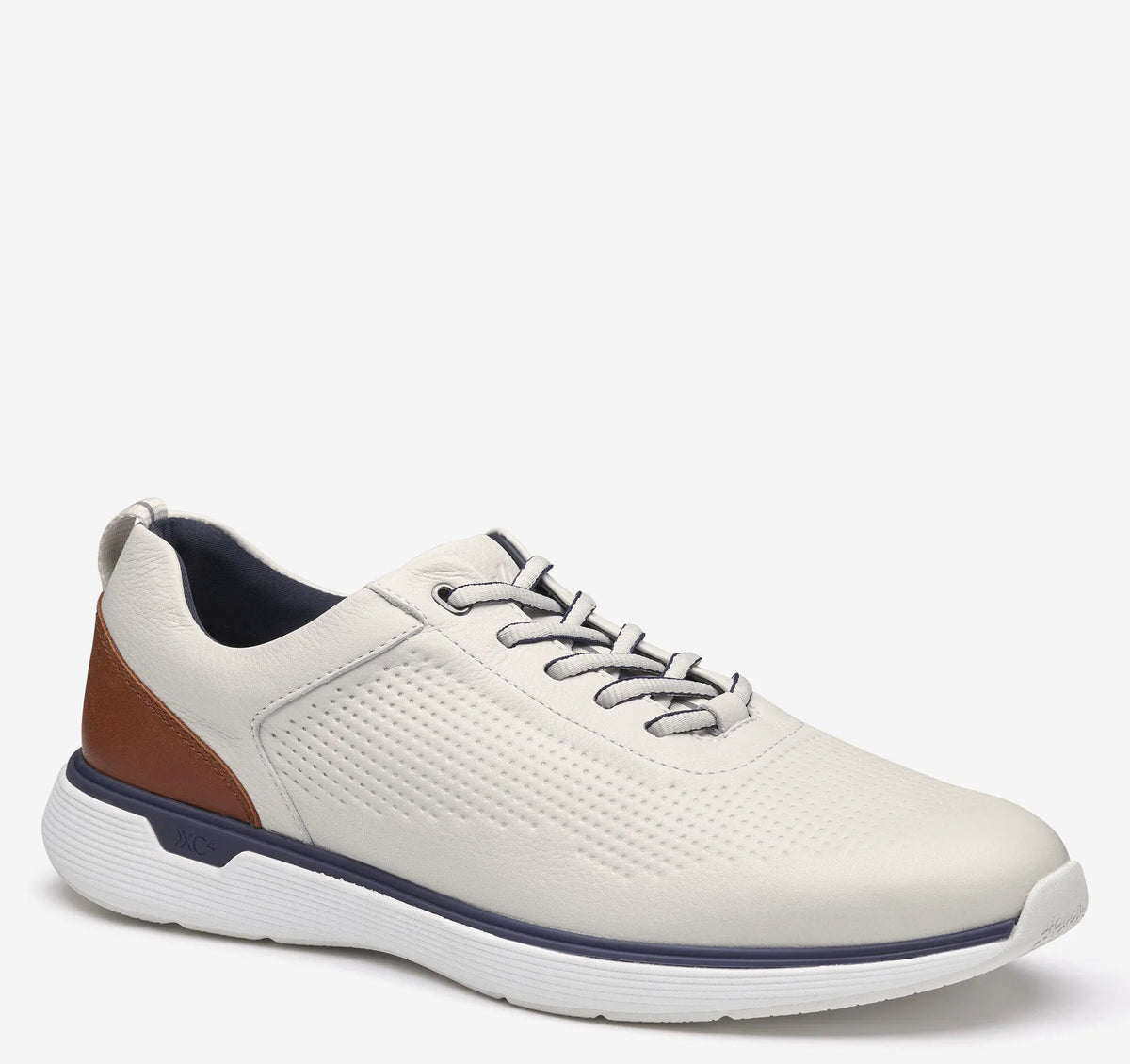 White Waterproof Full-Grain Leather
