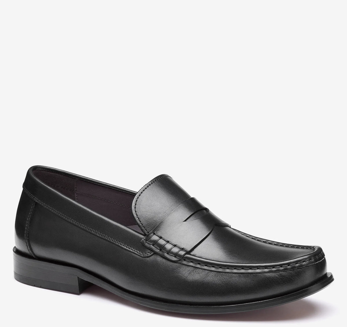 Black Full-Grain Leather