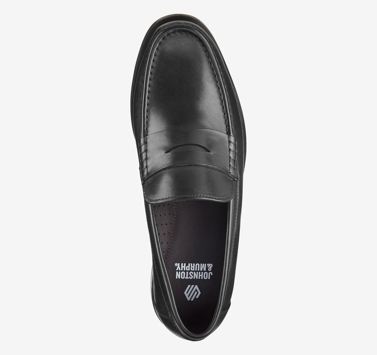 Black Full-Grain Leather