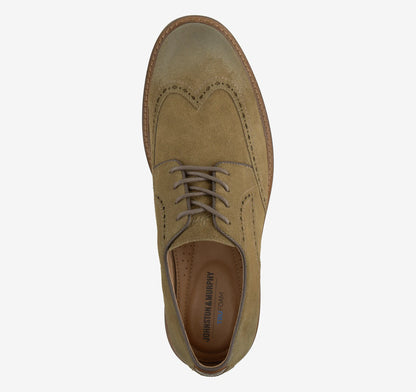 Moss Waxed Suede