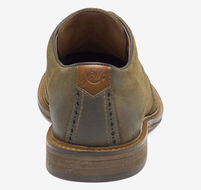 Moss Waxed Suede