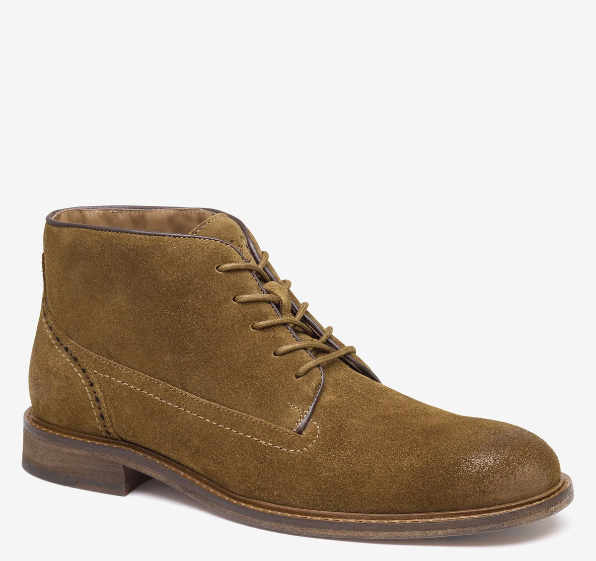 Snuff Waxed Suede
