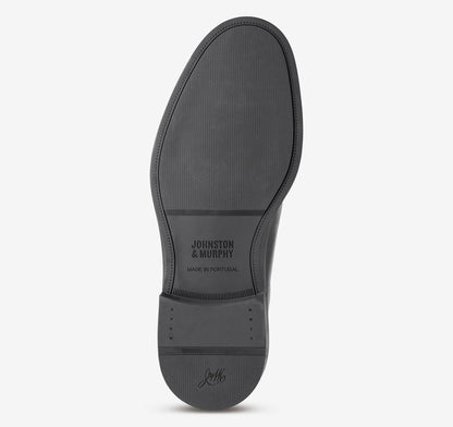 Black Hand-Finished Full-Grain Leather