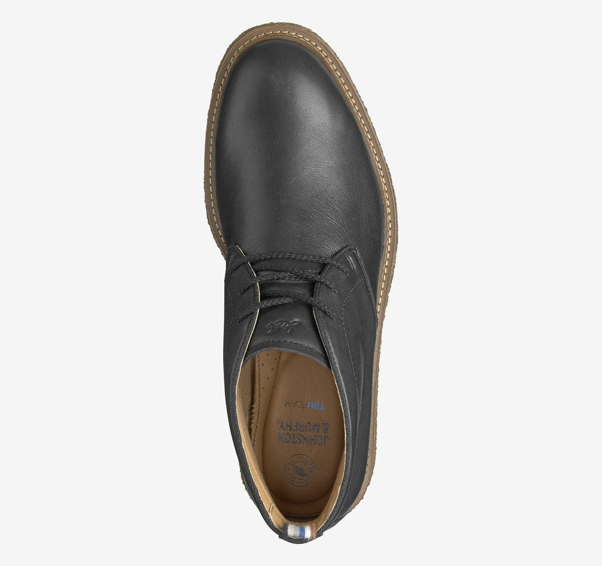 Black Full-Grain Leather
