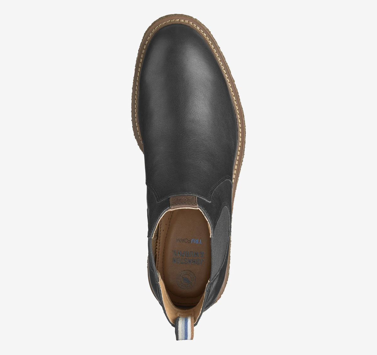 Black Full-Grain Leather