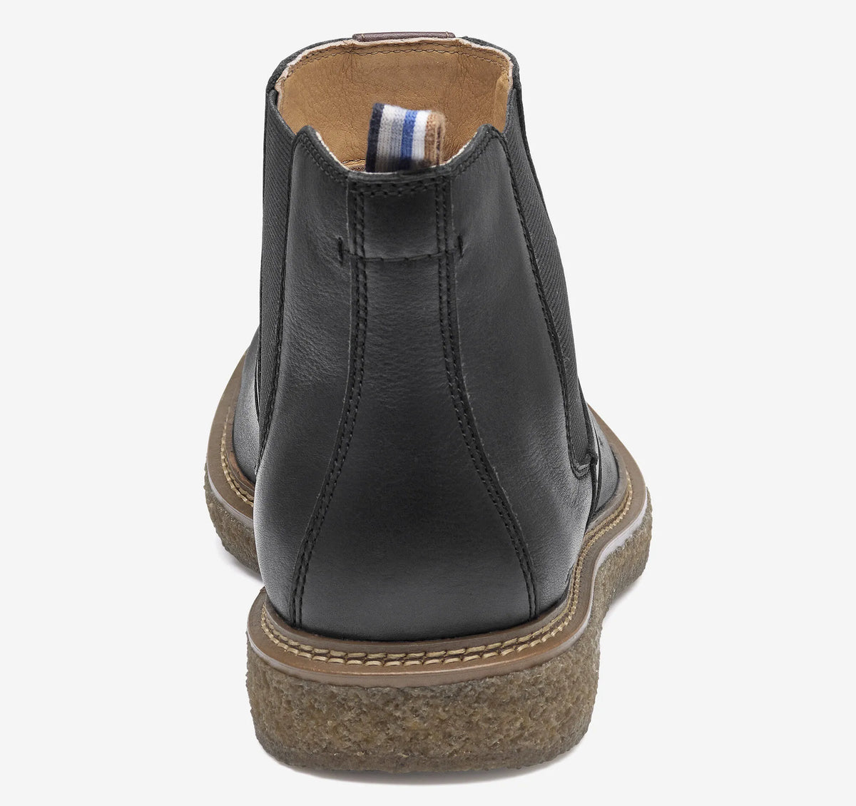 Black Full-Grain Leather