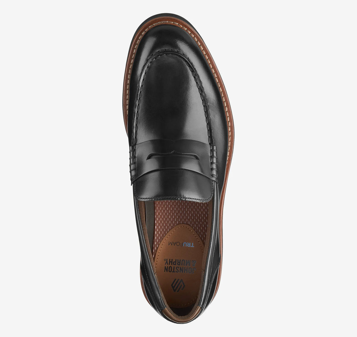 Black Full-Grain Leather