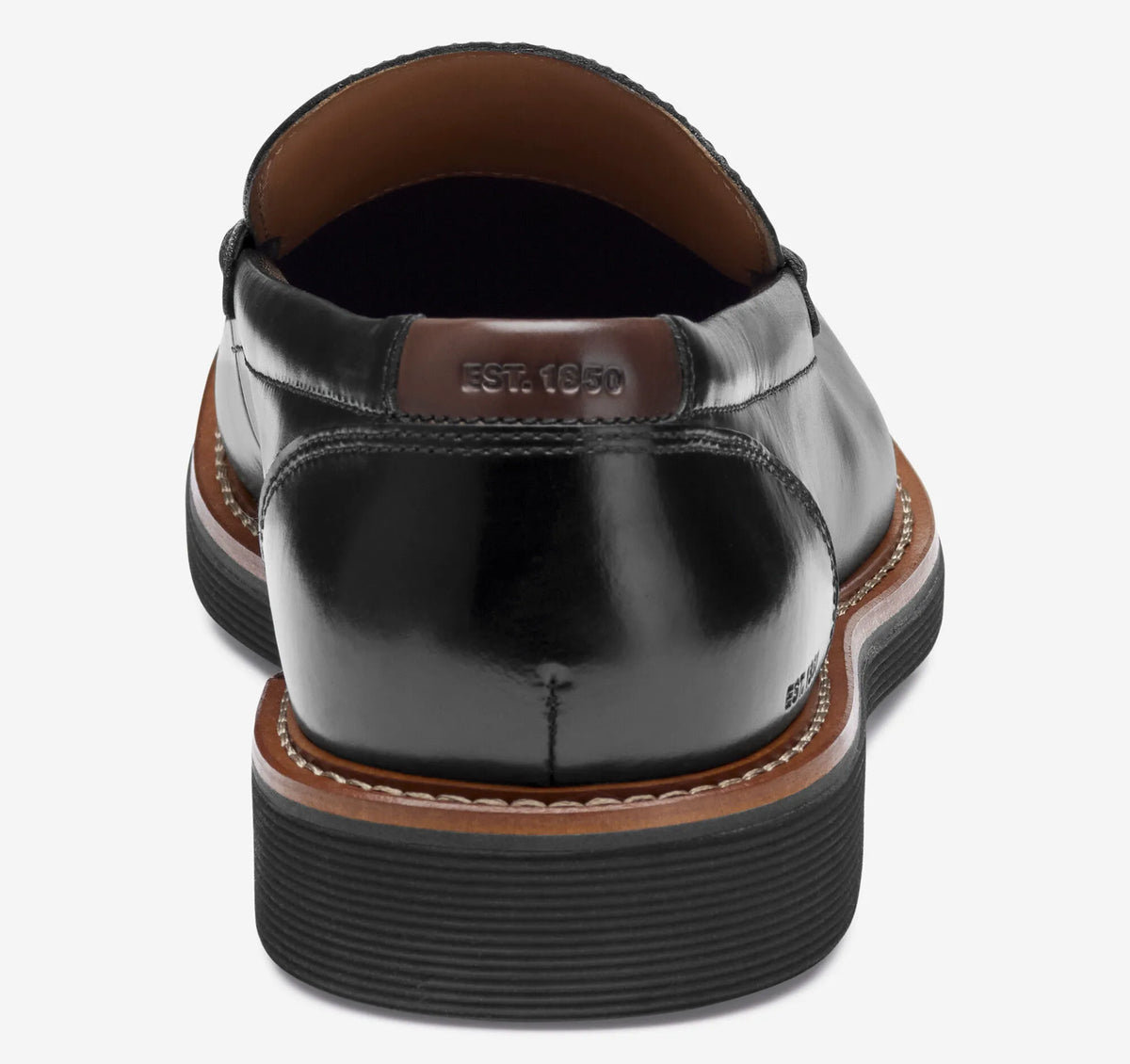 Black Full-Grain Leather