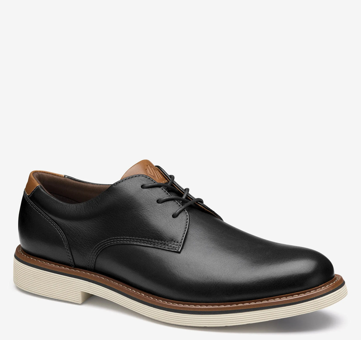 Black Full-Grain Leather
