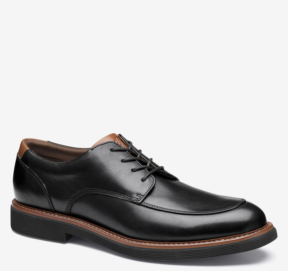 Black Full-Grain Leather