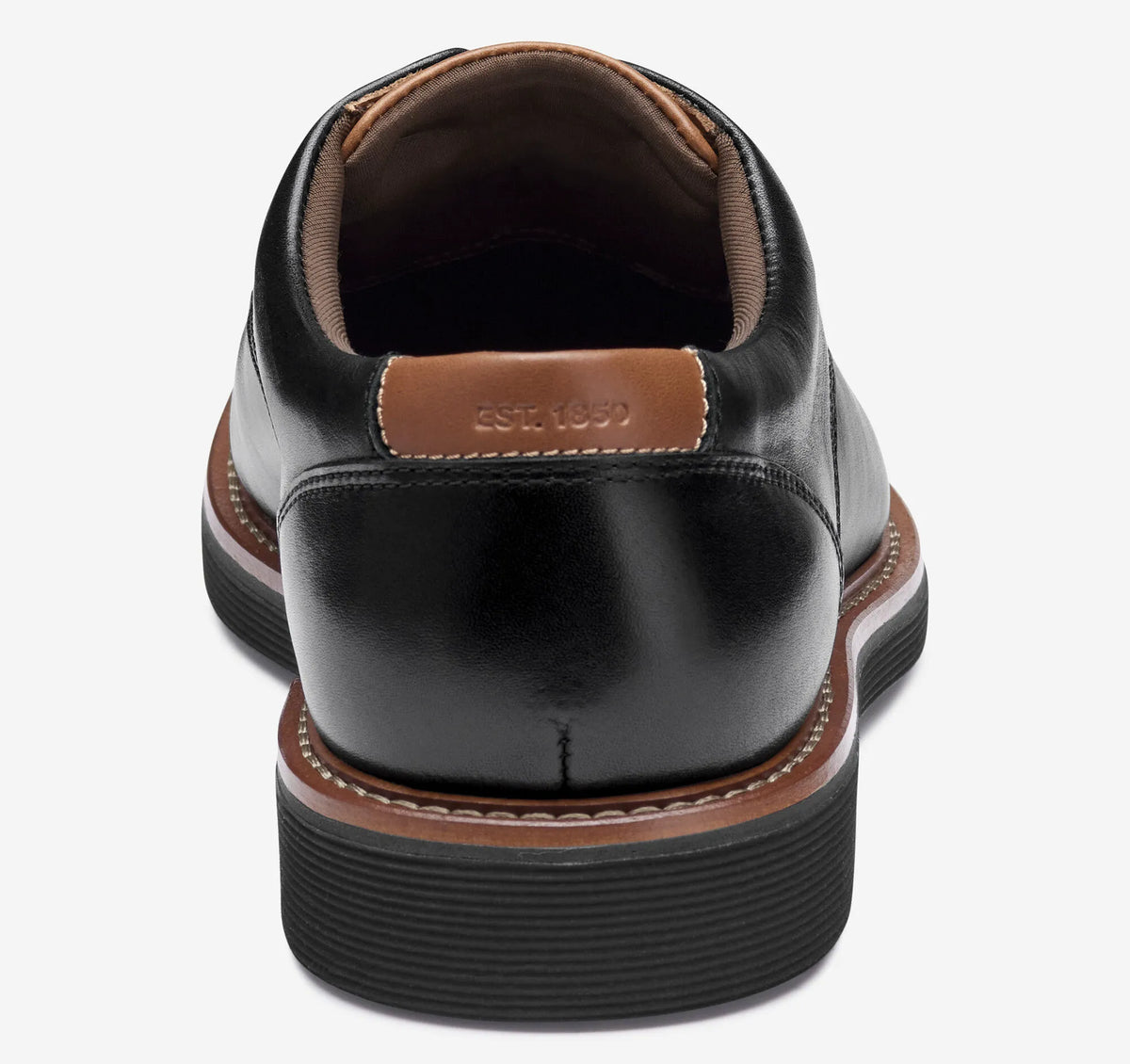 Black Full-Grain Leather