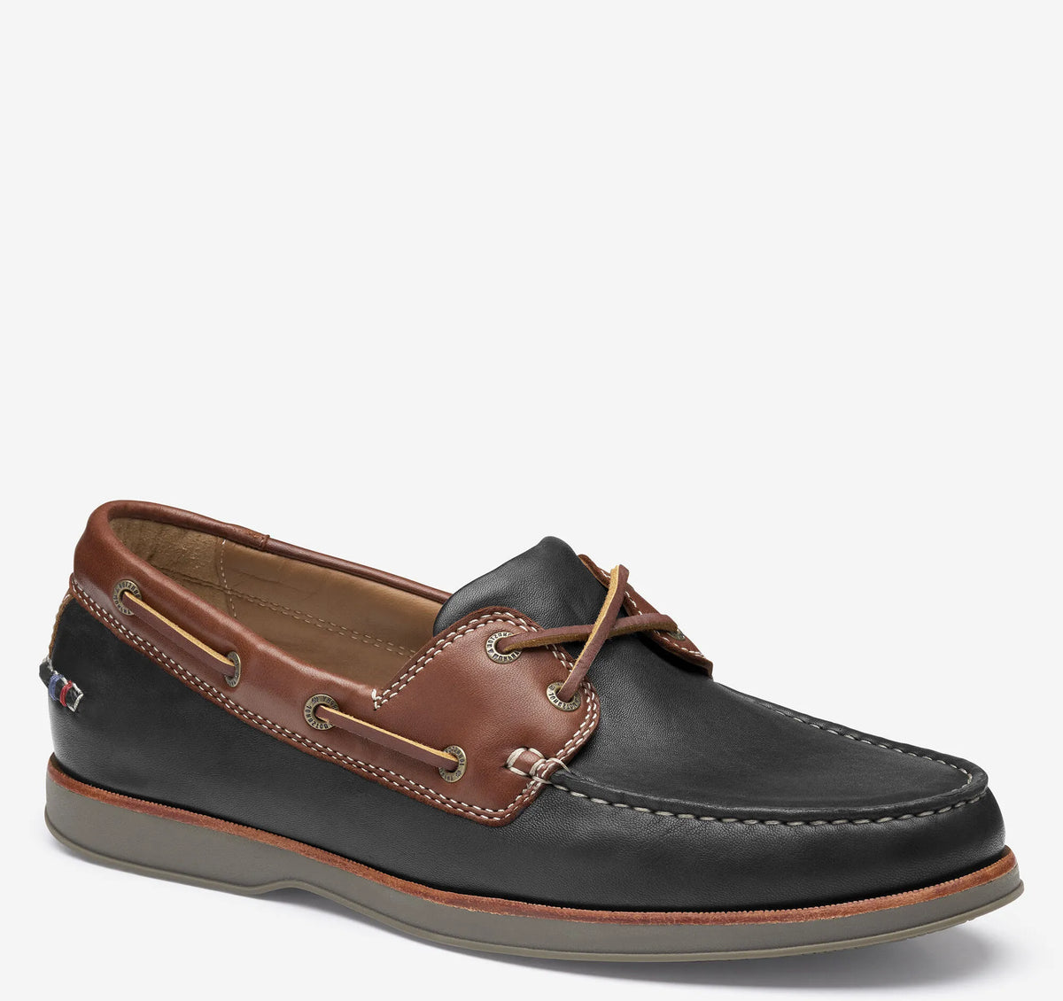 Black/Brown Glove Leather