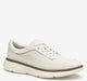 White Full-Grain Leather