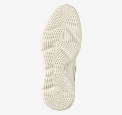 White Full-Grain Leather