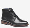 Black Hand-Finished Full-Grain Leather