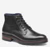 Black Hand-Finished Full-Grain Leather