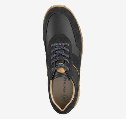 Black Suede/Full-Grain Leather