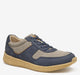 Navy Nubuck/Taupe Suede