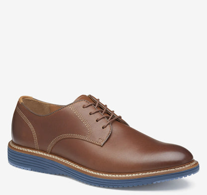 Tan Full Grain/Blue Sole