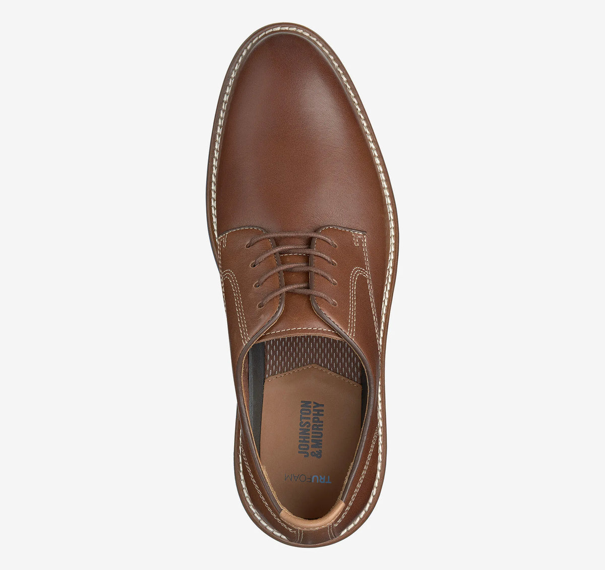 Tan Full Grain/Blue Sole