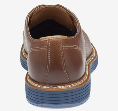 Tan Full Grain/Blue Sole