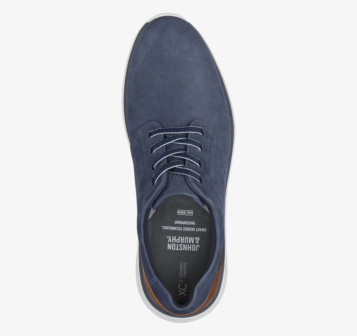 Navy Waterproof Tumbled Nubuck