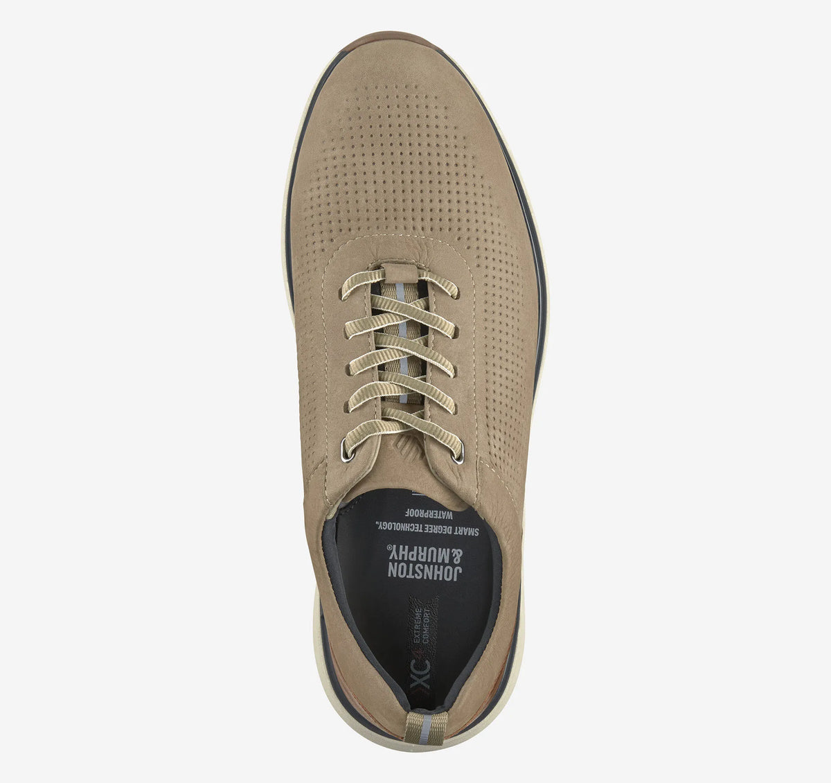 Taupe Waterproof Tumbled Nubuck