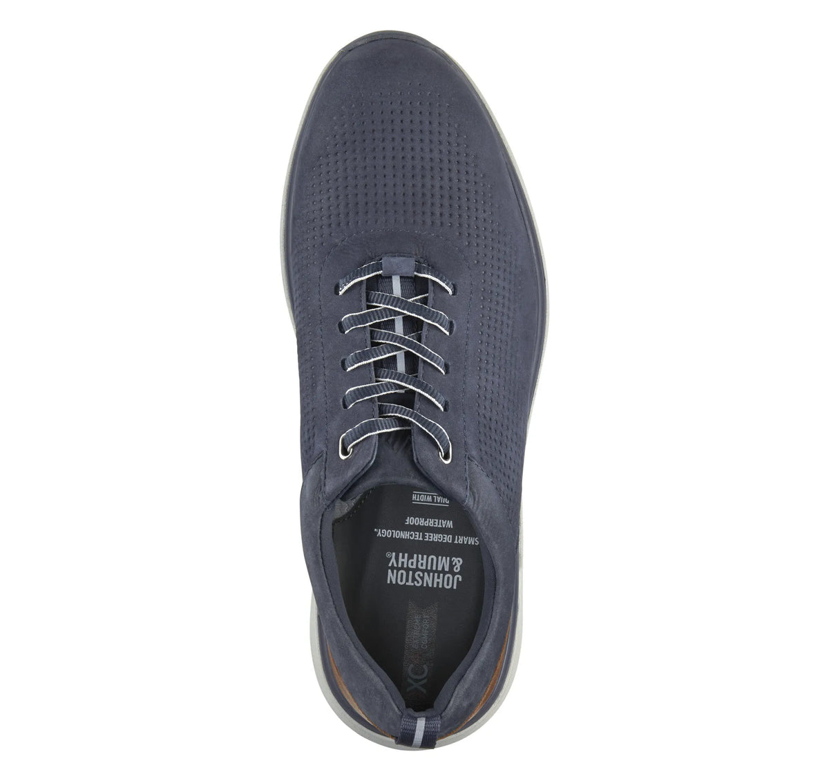Navy Waterproof Tumbled Nubuck