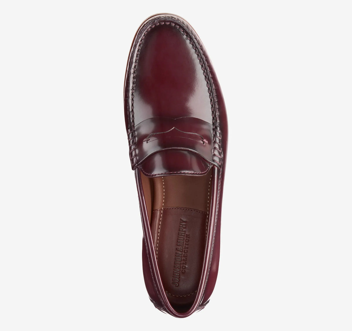 Bordeaux Brush-Off Full-Grain Leather