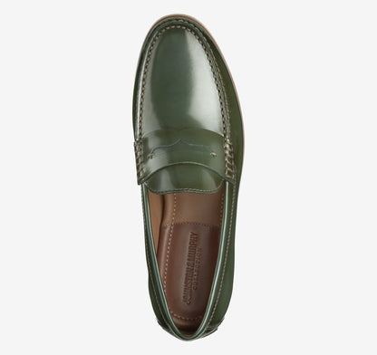 Emerald Brush-Off Full-Grain Leather