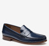 Navy Brush-Off Full-Grain Leather
