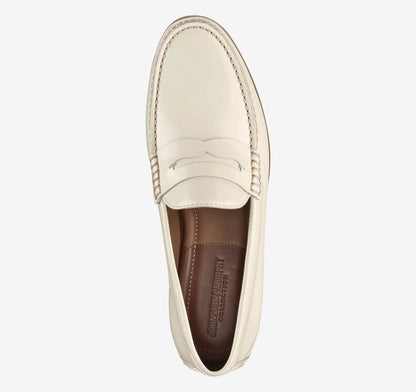 Ivory Brush-Off Full-Grain Leather