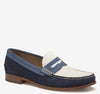 Navy Multi English Suede