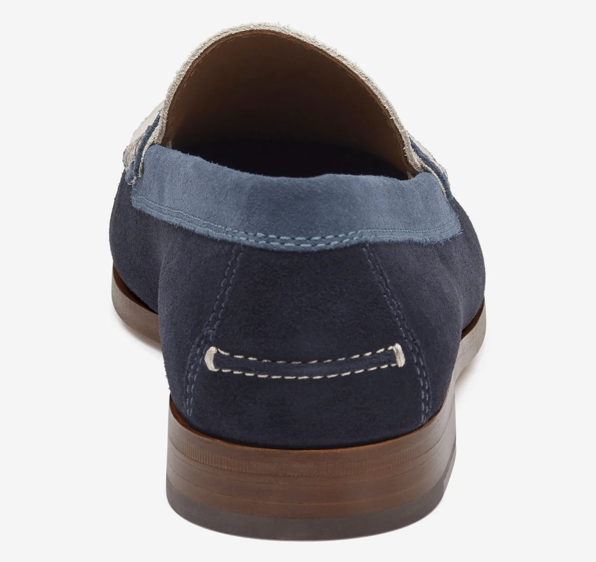Navy Multi English Suede