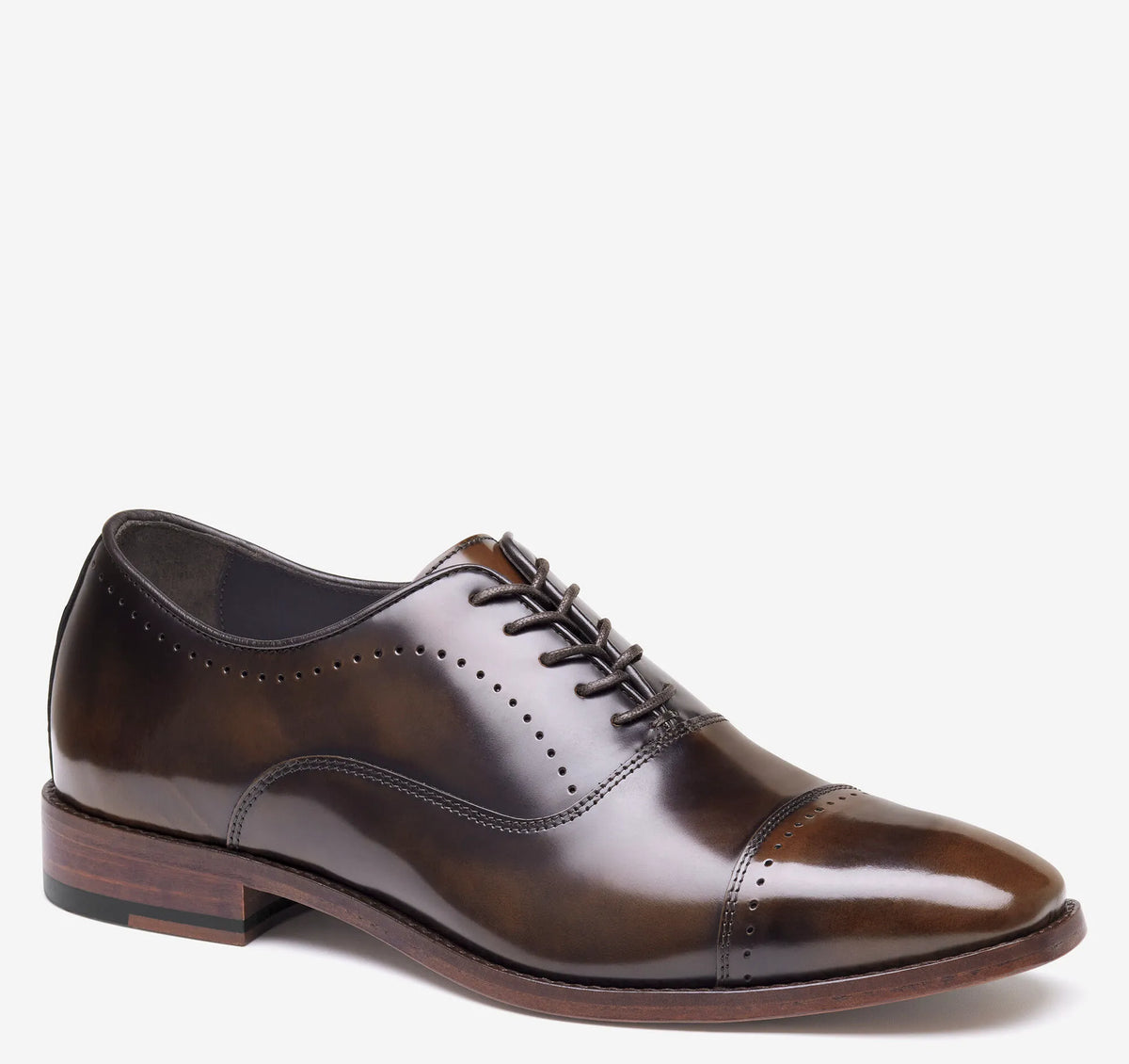 Mahogany Italian Full-Grain Leather