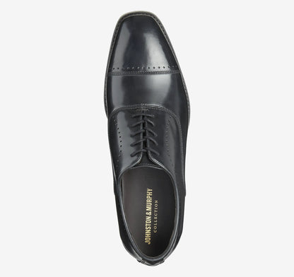 Black Italian Full-Grain Leather
