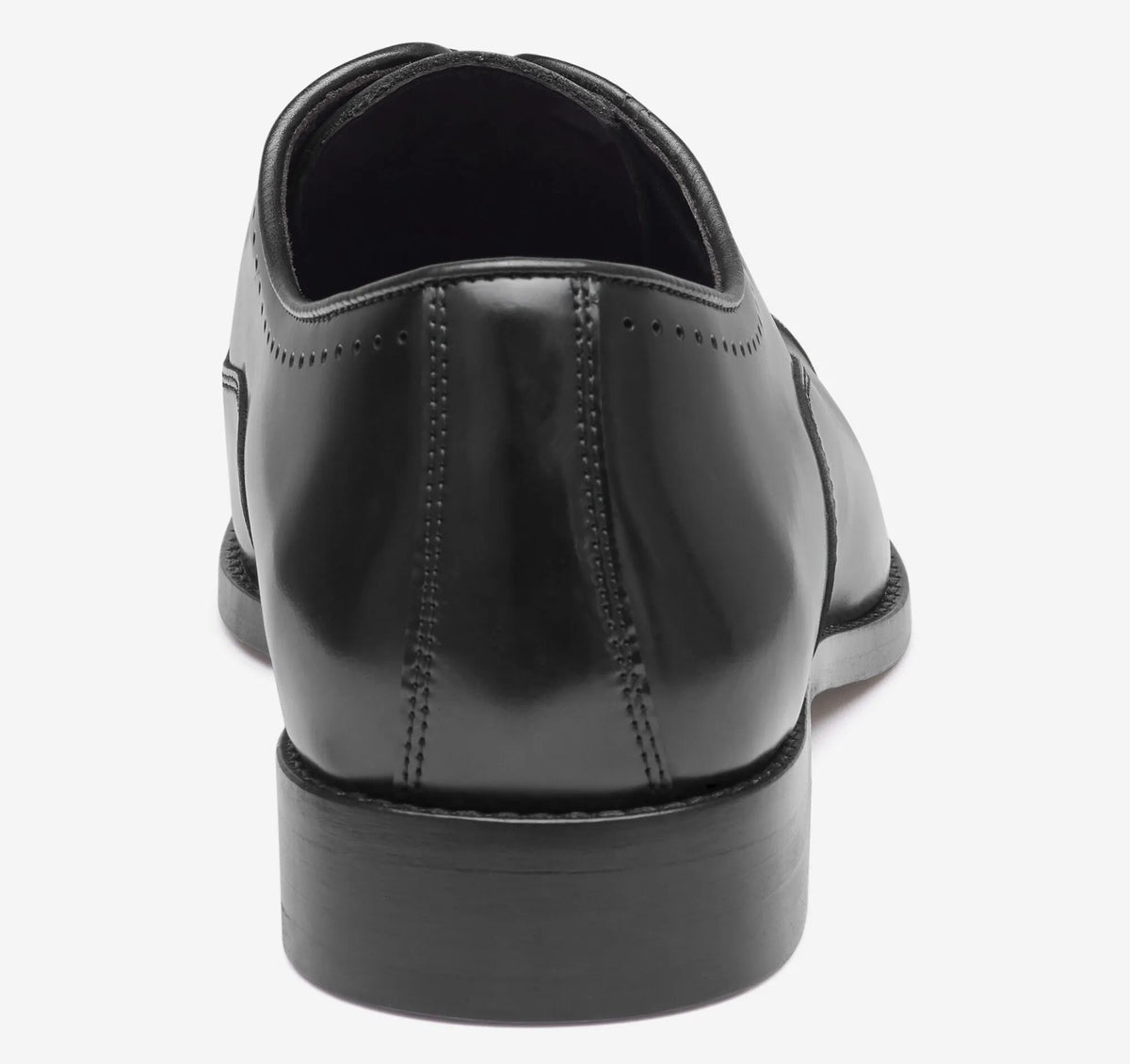 Black Italian Full-Grain Leather