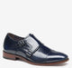 Navy Italian Full-Grain Leather