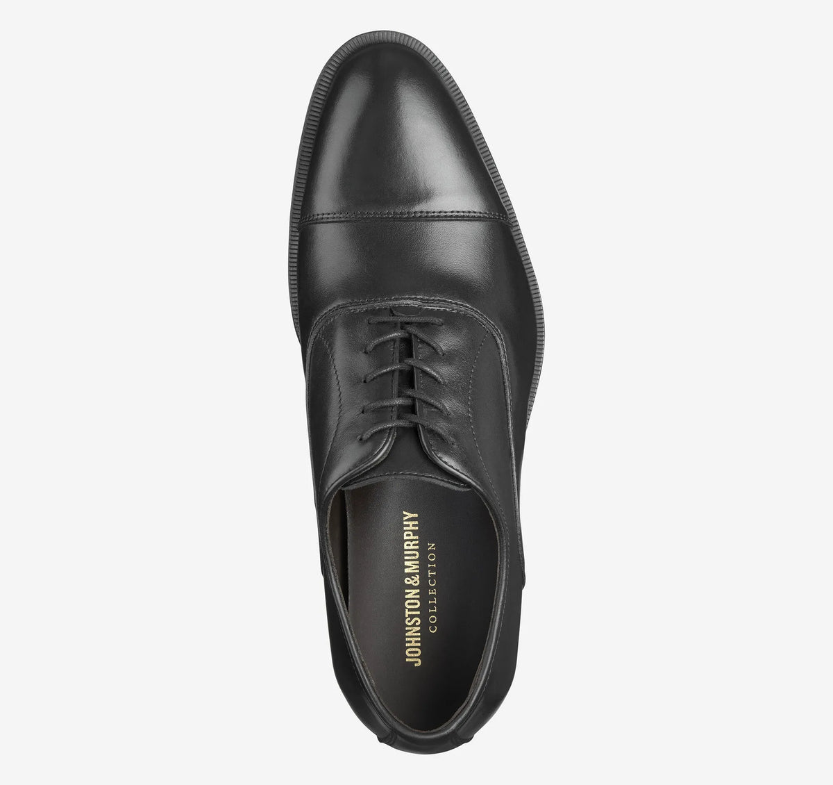 Black Full-Grain Leather