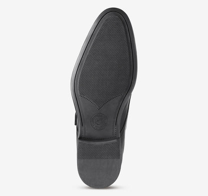 Black Full-Grain Leather