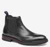 Black Italian Full-Grain Leather