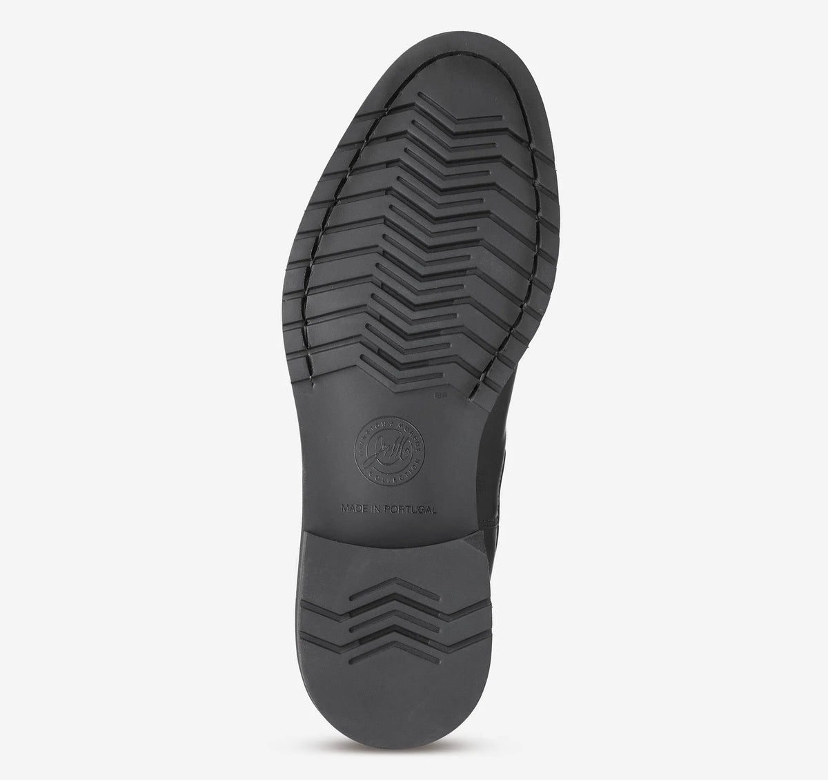 Black Italian Full-Grain Leather