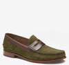 Olive Waxed English Suede/Brown Full Grain Leather