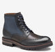 Navy Multi Hand-Stained Calfskin