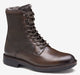 Dark Brown European Calfskin/Shearling