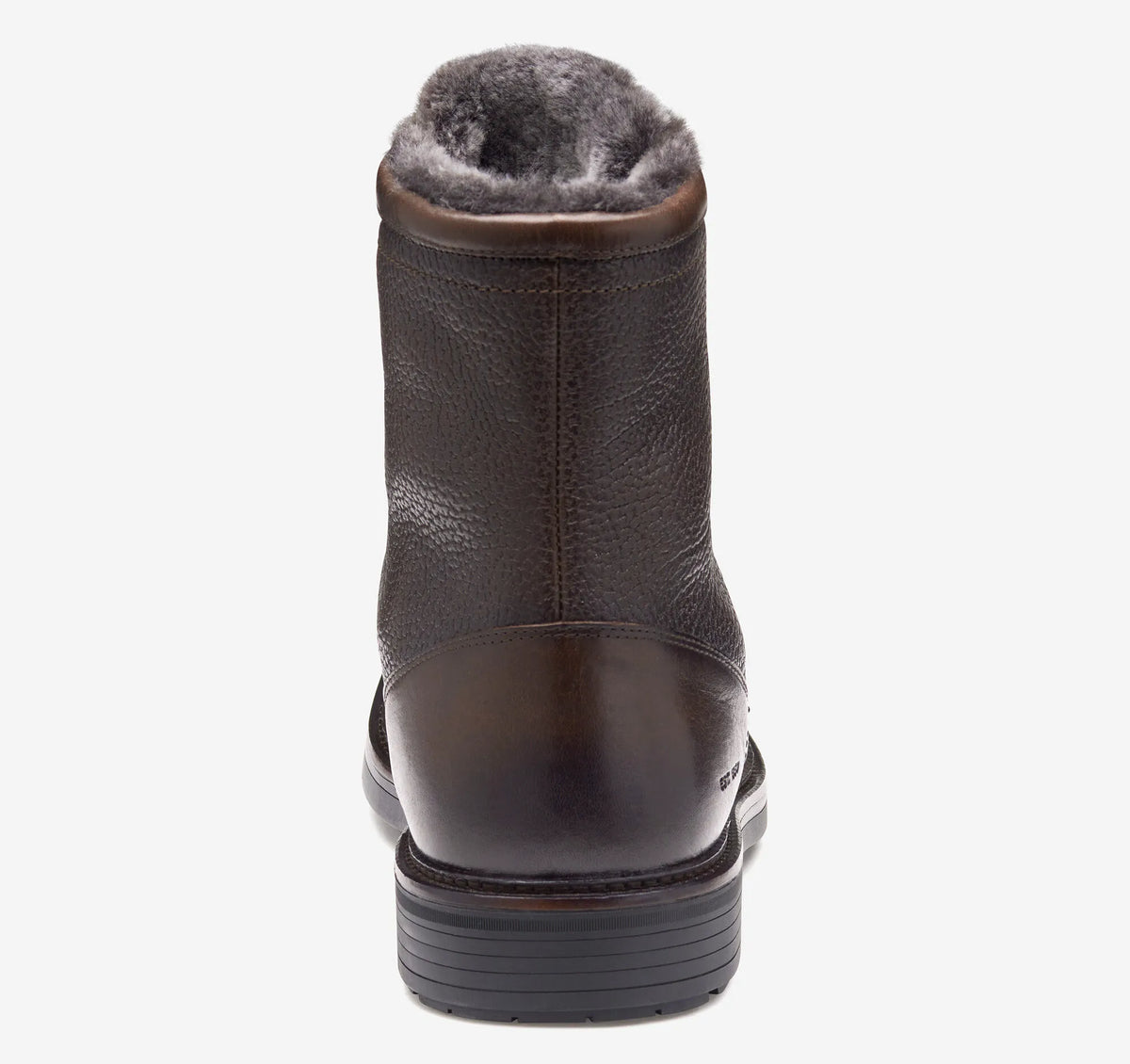 Dark Brown European Calfskin/Shearling