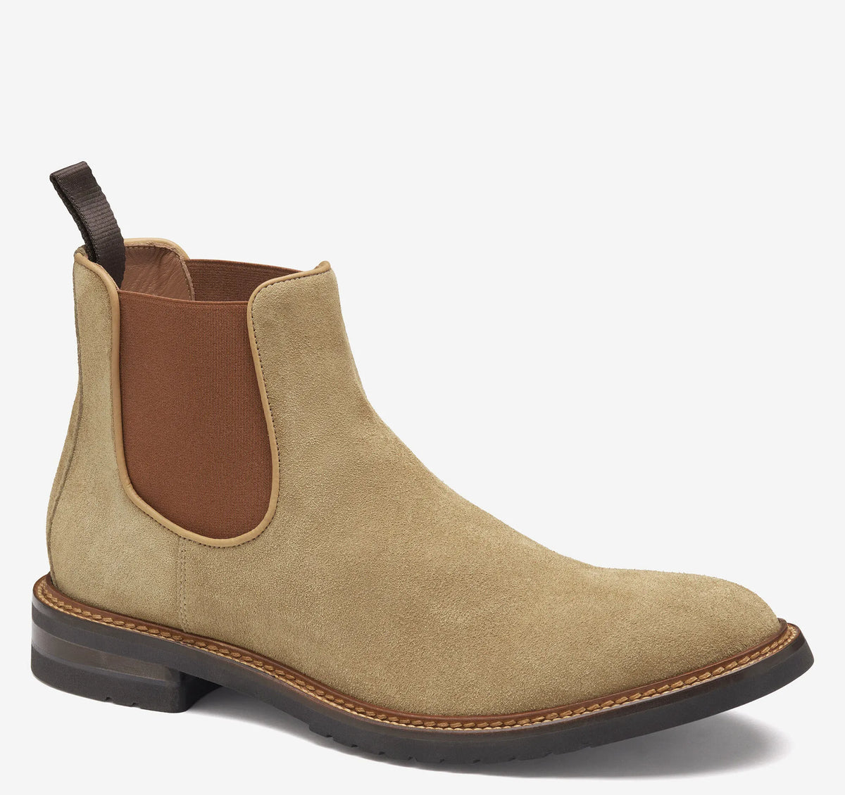 Beige Italian Suede