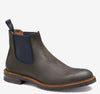 Dark Brown Waxed English Suede