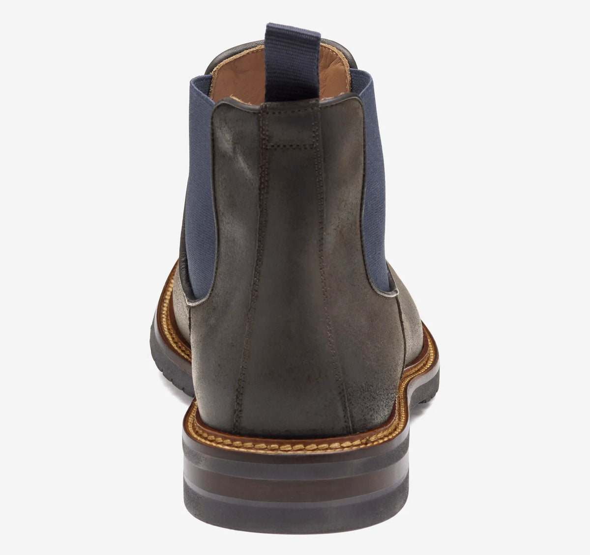 Dark Brown Waxed English Suede